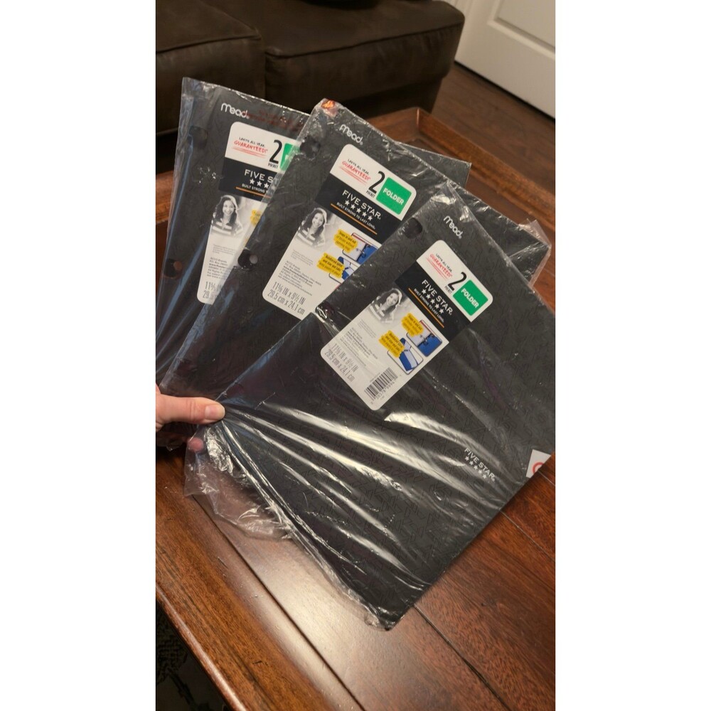 Lot of 3 New 2 Pocket Folders School Supplies Folders Brand New